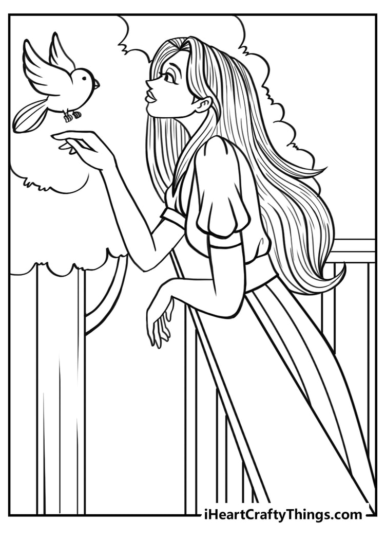 Princess coloring pages