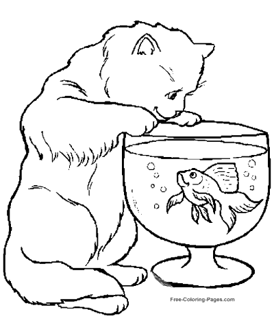 Animal coloring pages