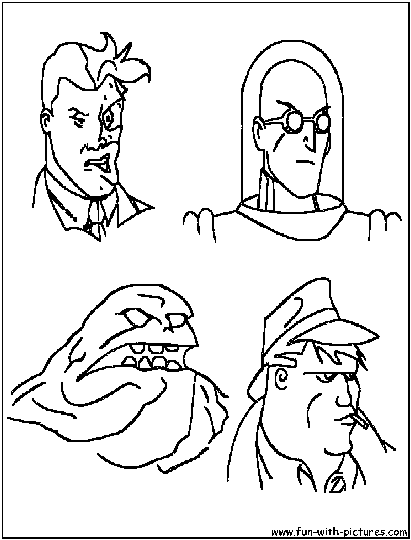 Batman coloring pages