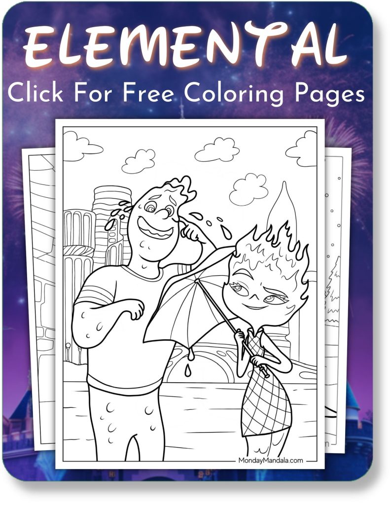 Disney coloring pages free pdf printables