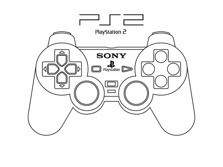 Download or print this amazing coloring page playstation controller coloring pages playstation coloring pages xbox controller