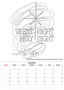 Downloadable louring calendar