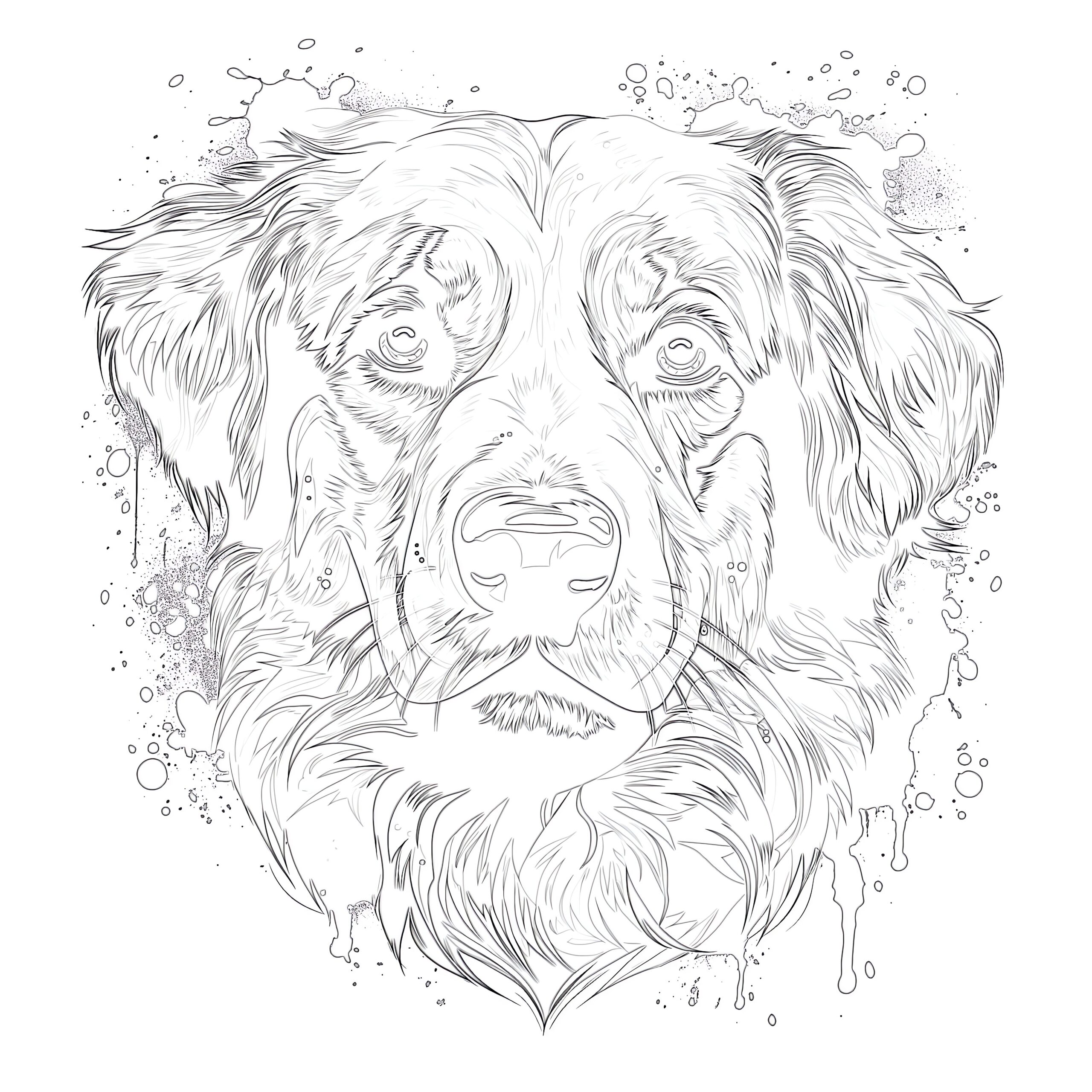 Free dog coloring page coloring pages mimi panda