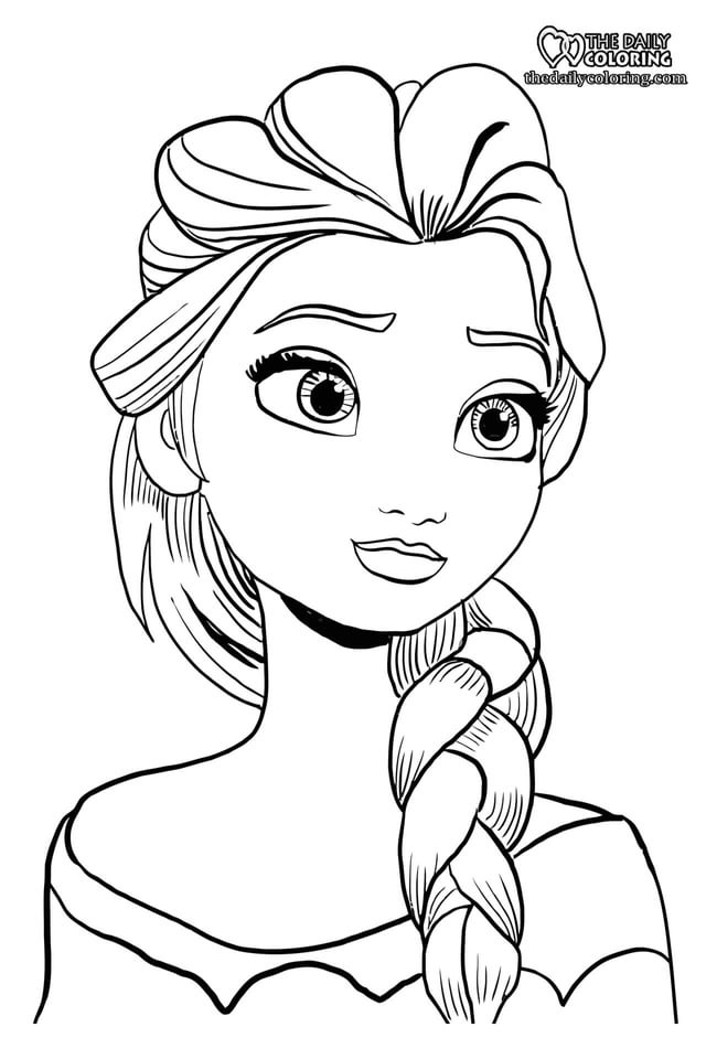 Elsa and anna coloring pages pages rfreecoloringpages