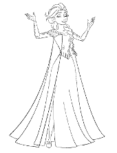 Frozen coloring pages sheets