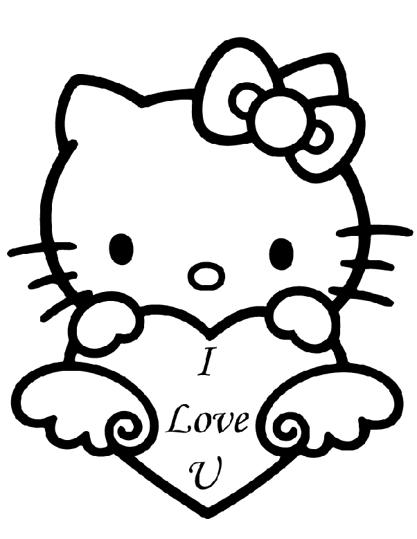 Hello kitty coloring pages to print out for free see more hello kitty coloring pages to print out for free coloring ball httpbitlytheiie