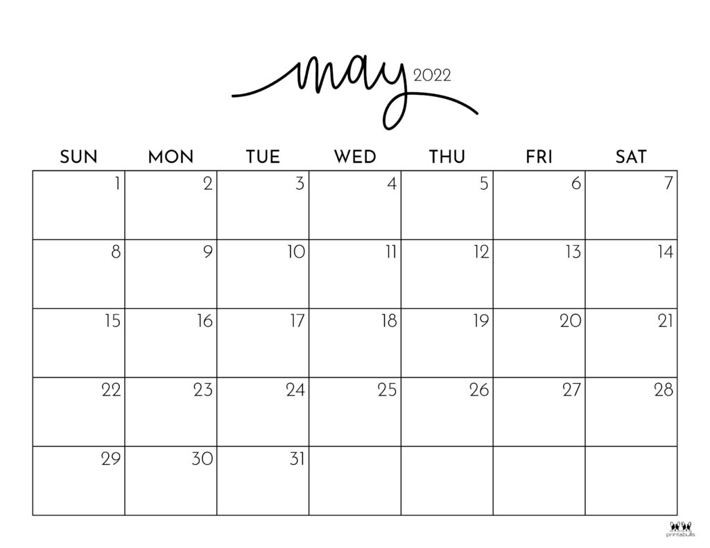 May calendars