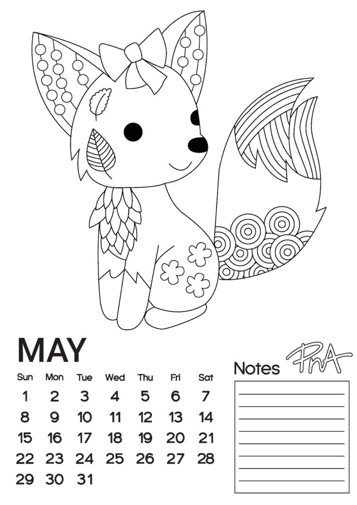 May free louring calendar