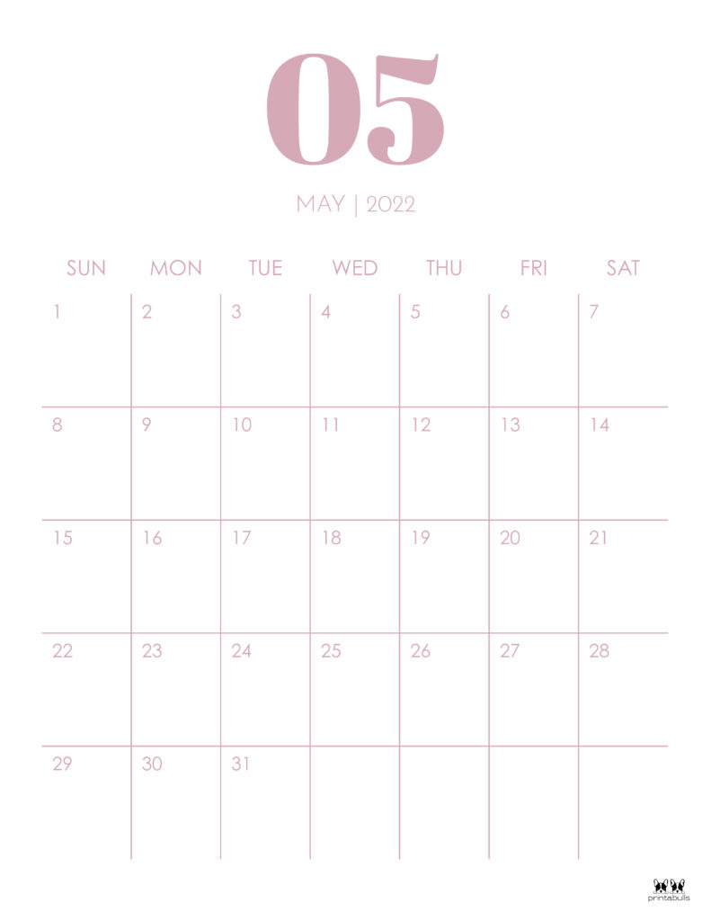 May calendars