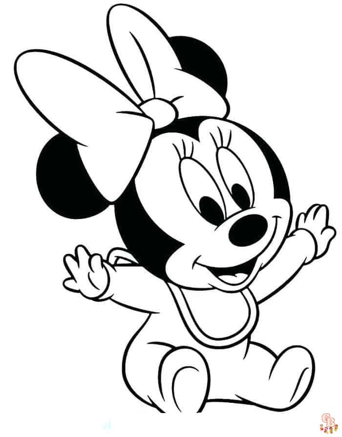 Free mickey mouse coloring pages for kids
