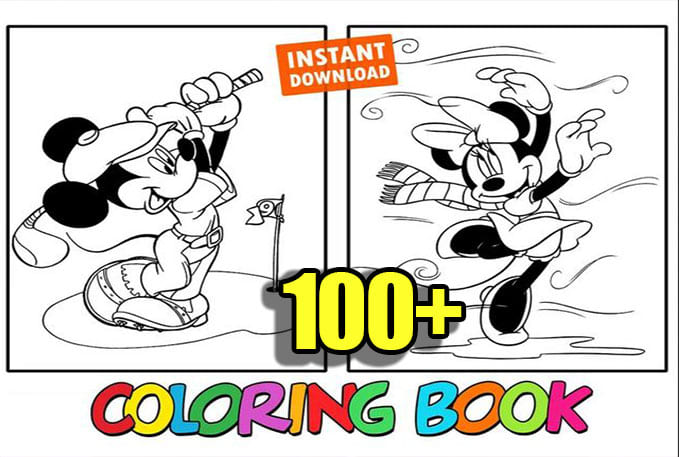 Give disney mickey mouse coloring pages for kids by sophienazar