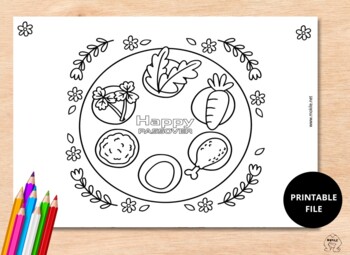 Passover coloring pages
