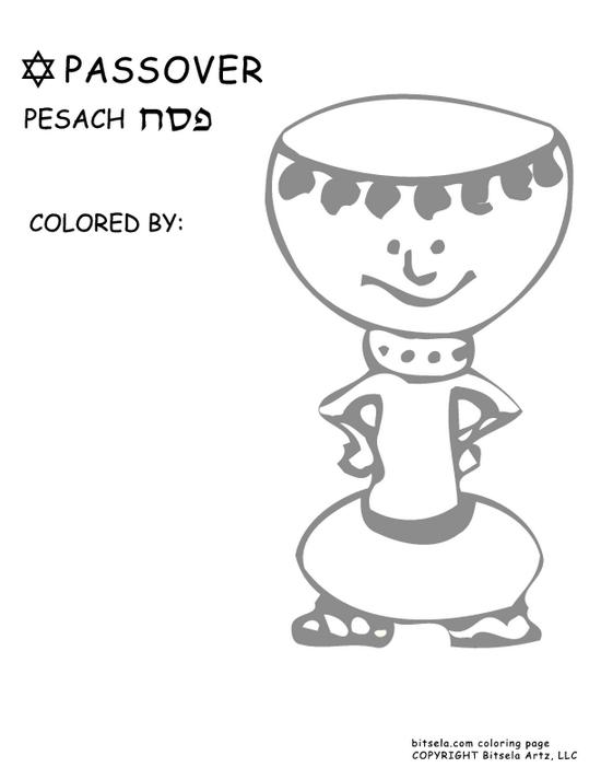 Best passover coloring pages for kids