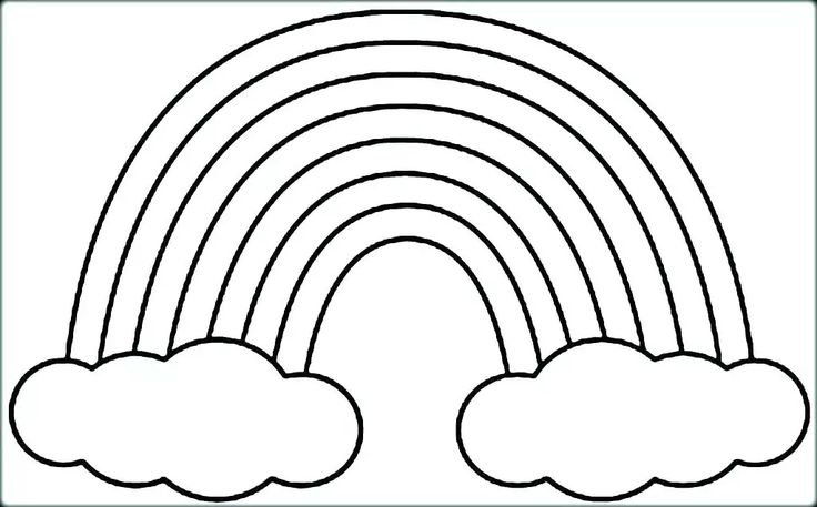 Looking for the nice rainbow coloring pages pdf find here