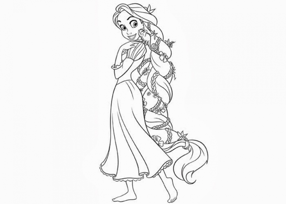 Get this rapunzel coloring pages free printable krww