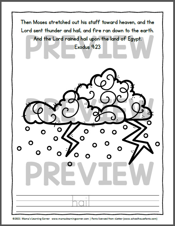 The ten plagues bible coloring pages