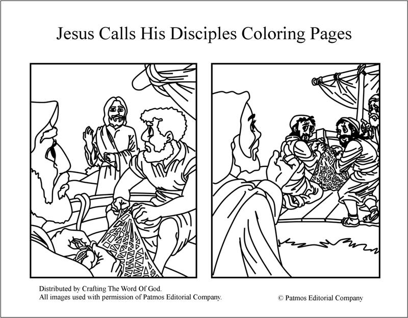 Disciples crafting the word of god