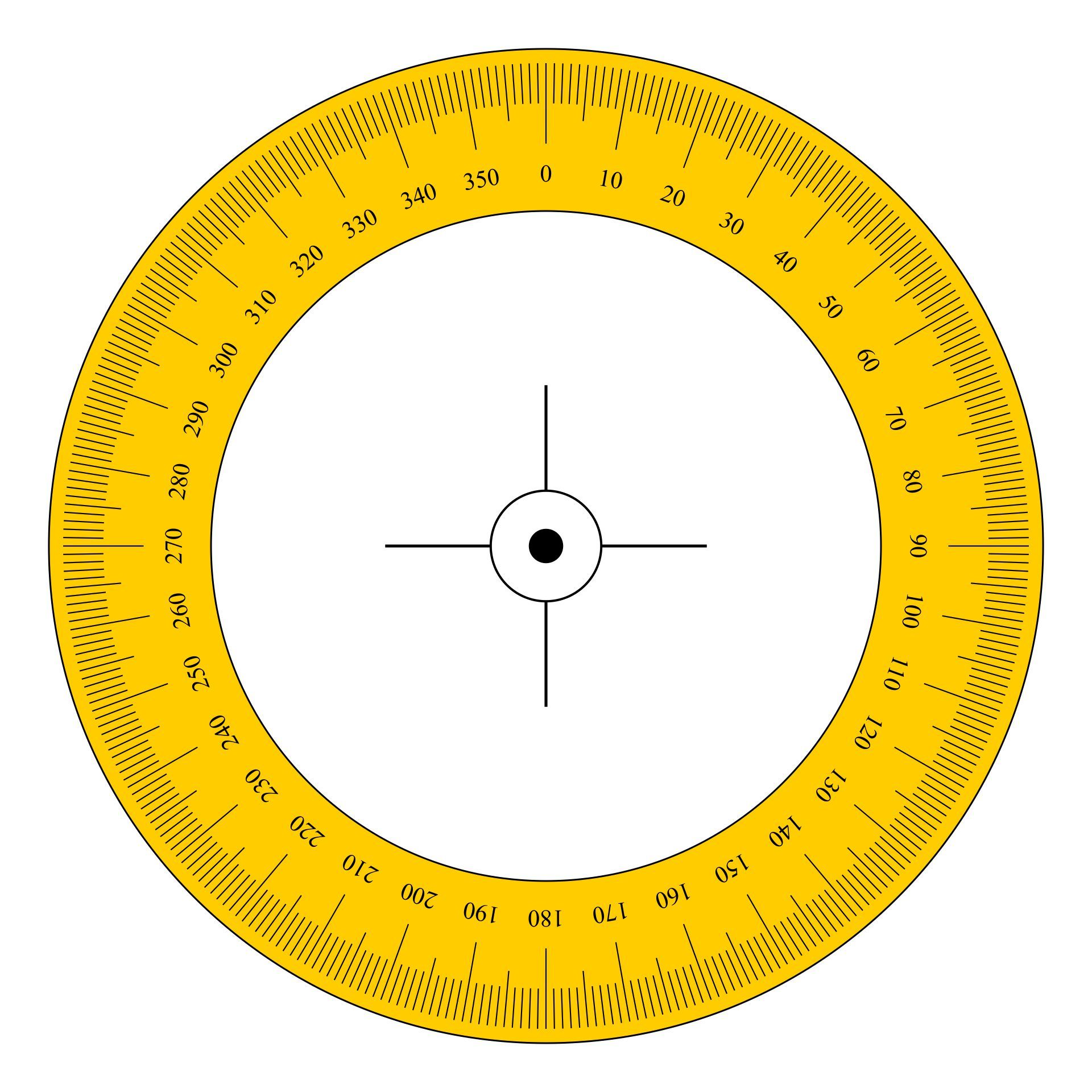 Free printable degree protractor protractor templat printable free wooden projects