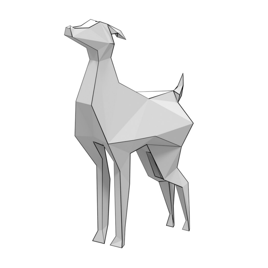 Deer d papercraft free printable papercraft templates