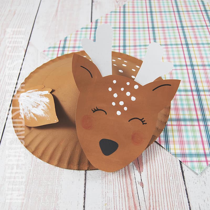 Deer craft for kids with free craft template â in the bag kids crafts