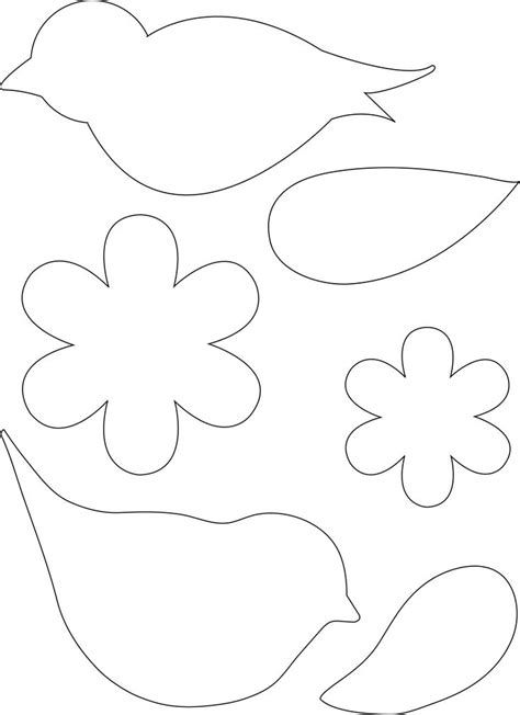 Bird cut out template