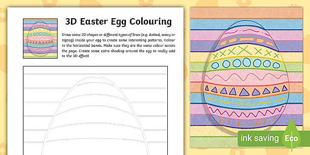 D easter egg louring page
