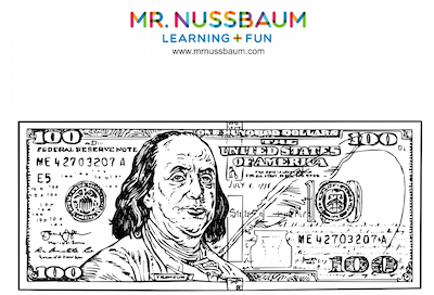 United states bill coloring