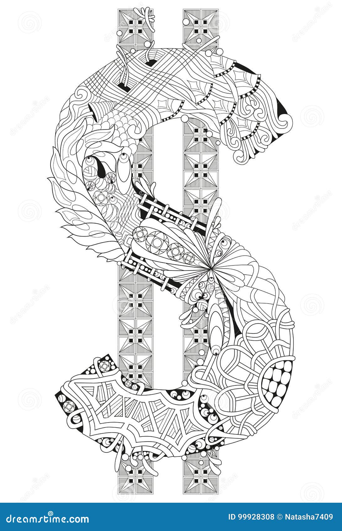 Money coloring page stock illustrations â money coloring page stock illustrations vectors clipart