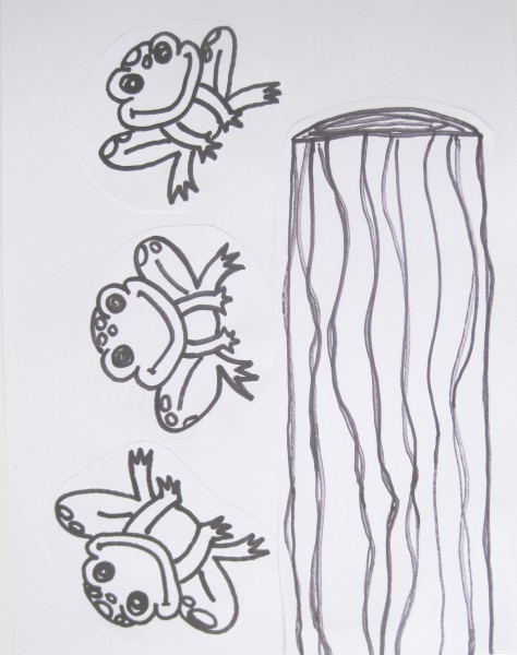 Five little speckled frogs song activity â free printables