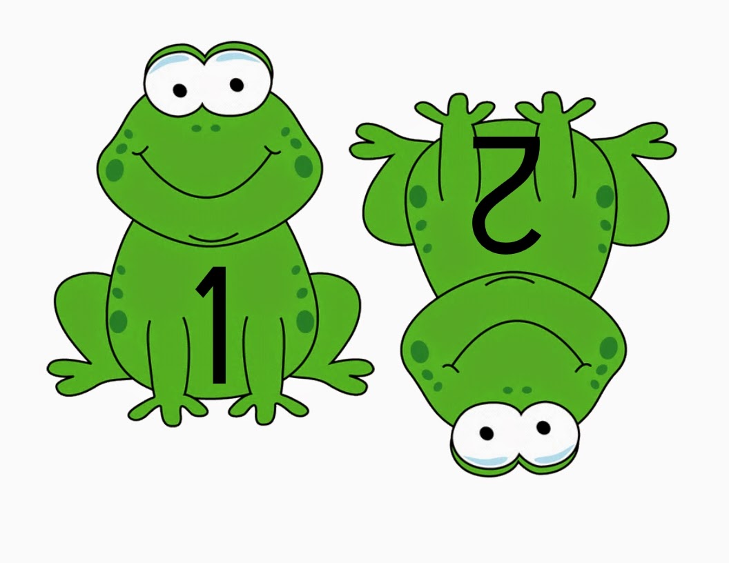 Counting with frogs printable
