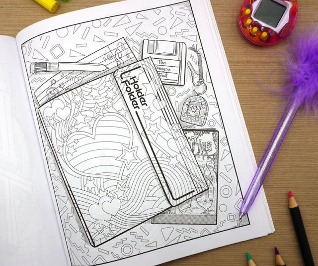 Totally s adult coloring book