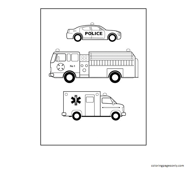 Emergency coloring pages printable for free download