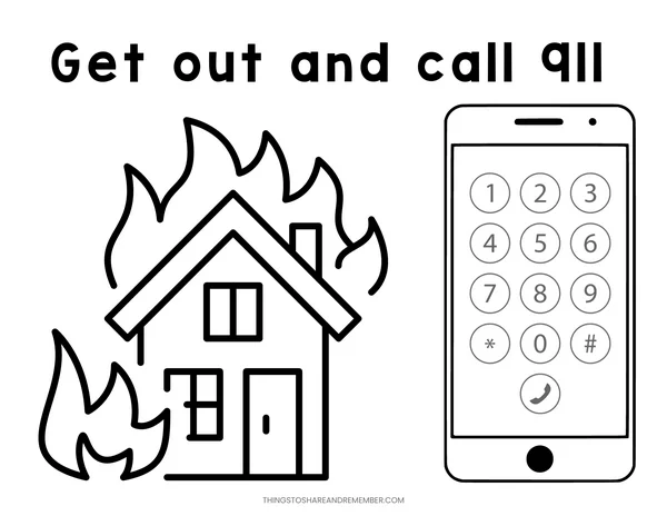 Safety fire lesson activity pages for preschoolers share remember celebrating child home