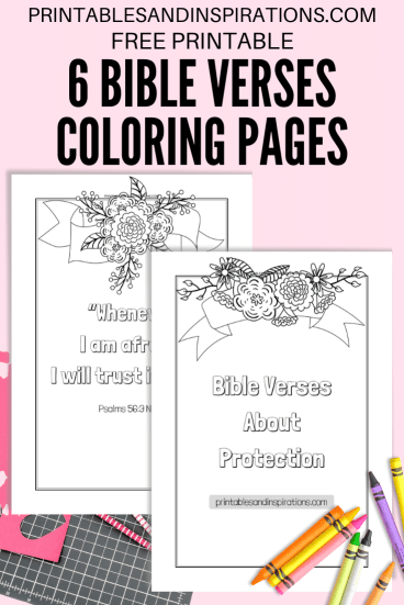 Free printable bible verse coloring book pages