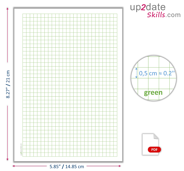 Printable graph paper â cm grid â a