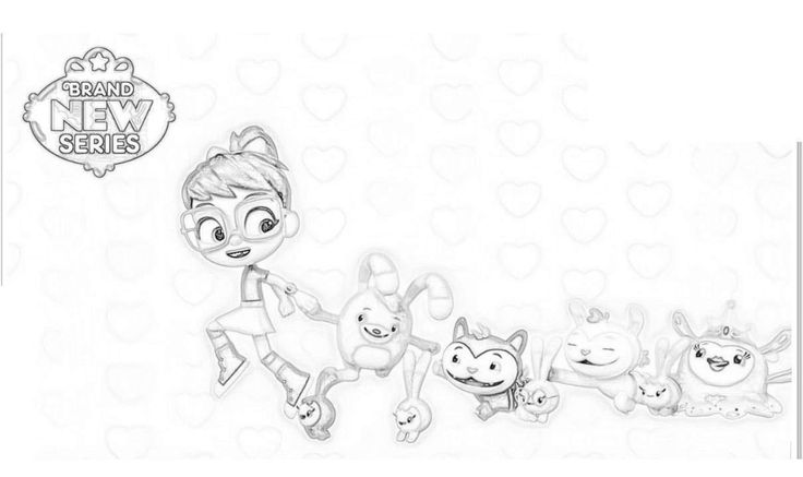 Abby hatcher coloring pages abby and friends fuzzlies coloring pages free printable coloring pages free printable coloring