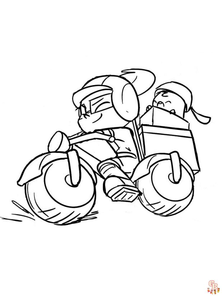 Abby hatcher coloring pages