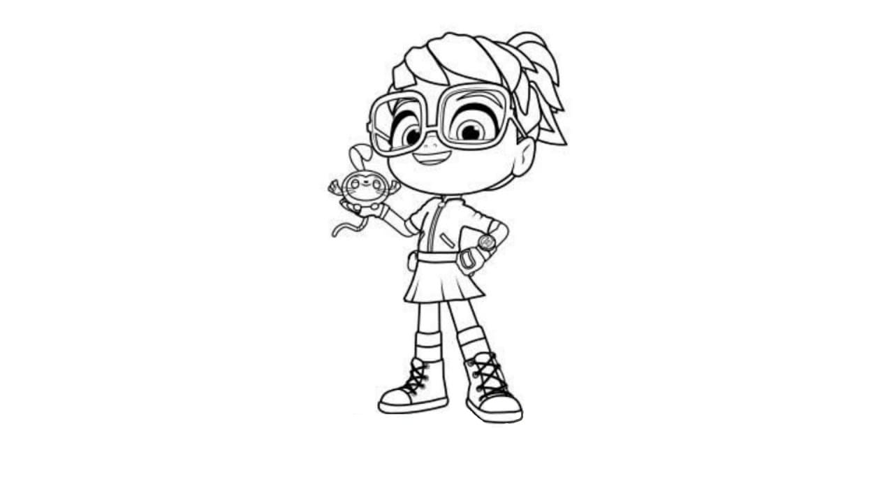Abby hatcher coloring pages pictures free printable