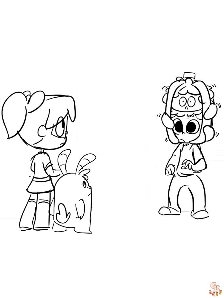 Abby hatcher coloring pages