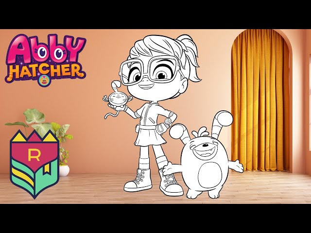 Coloring abby hatcher