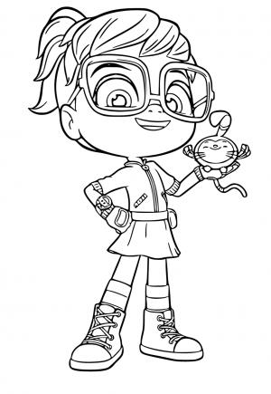Free printable abby hatcher coloring pages for adults and kids