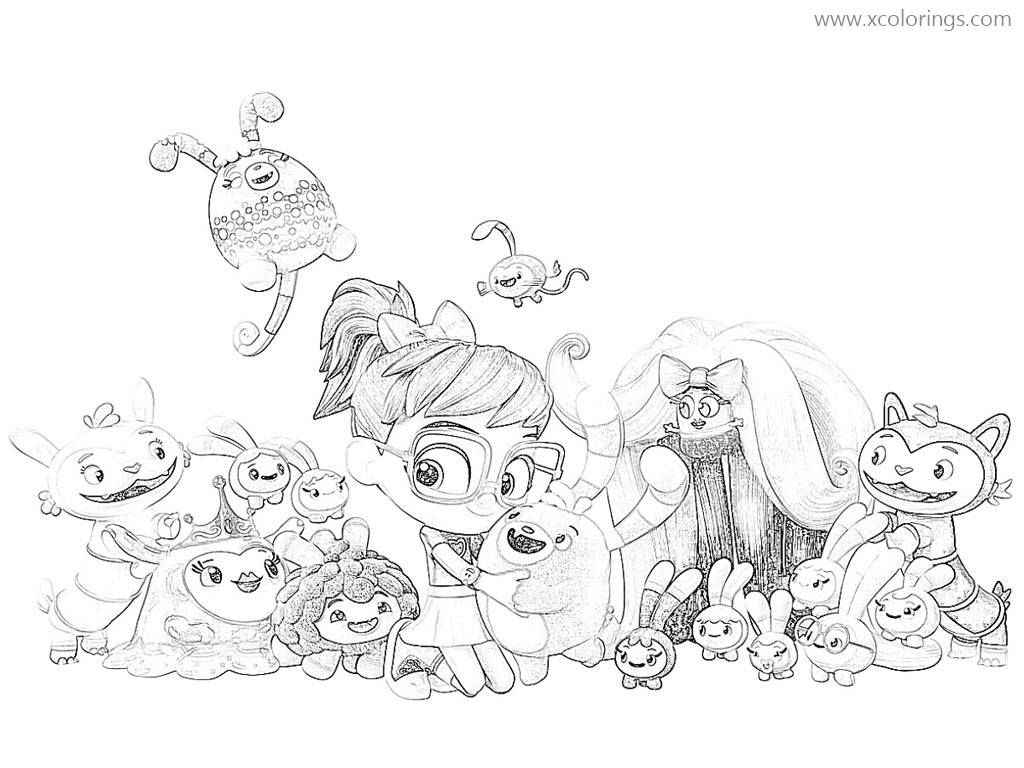 Abby hatcher coloring pages abby and friends coloring pages colouring printables color
