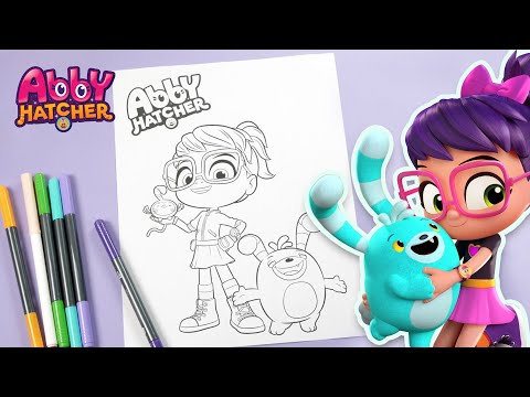 Coloring abby hatcher bozzly and teeny terry