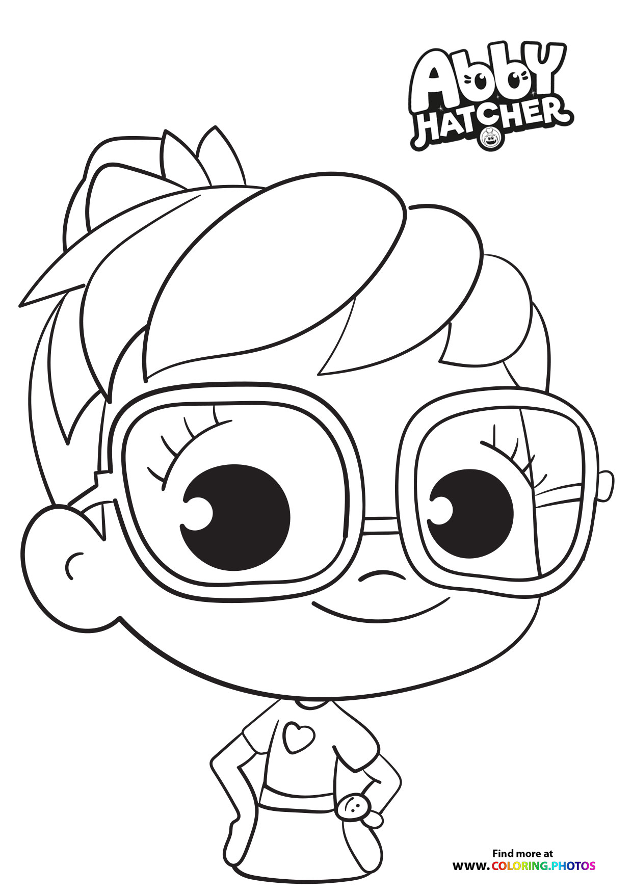 Abby hatcher pages free printable sheets for kids