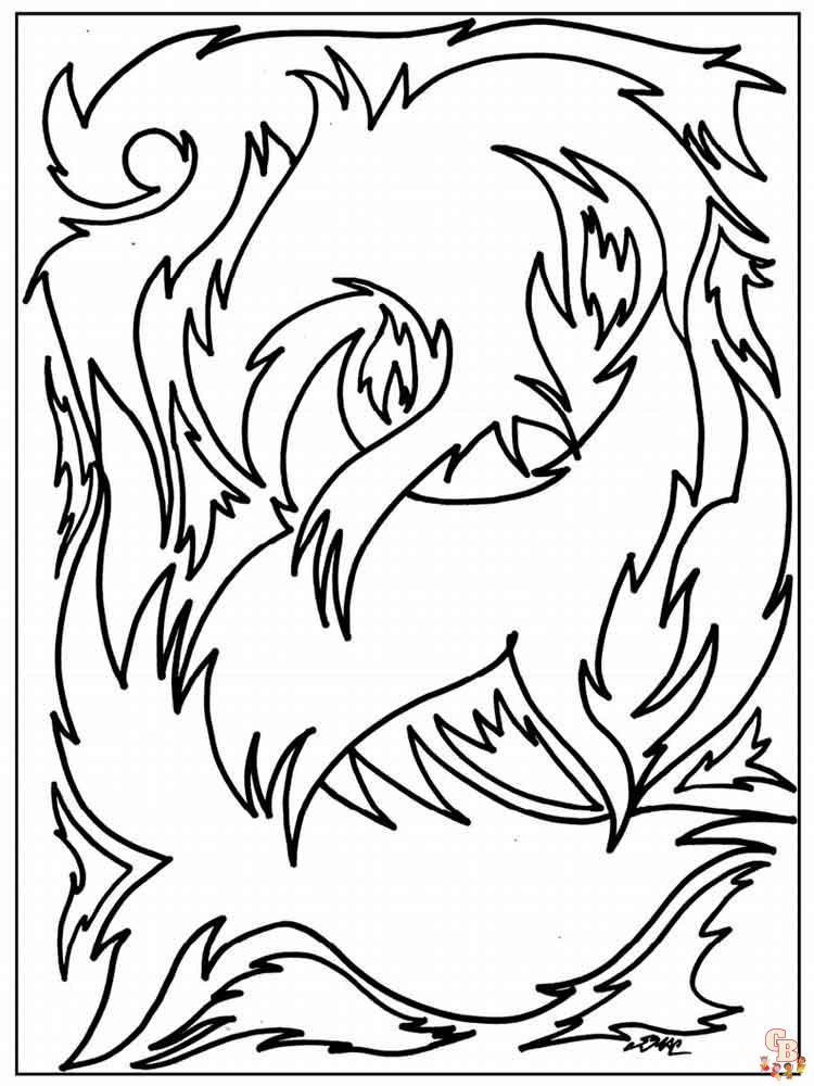 Free abstract coloring pages adult printable sheets for relaxation