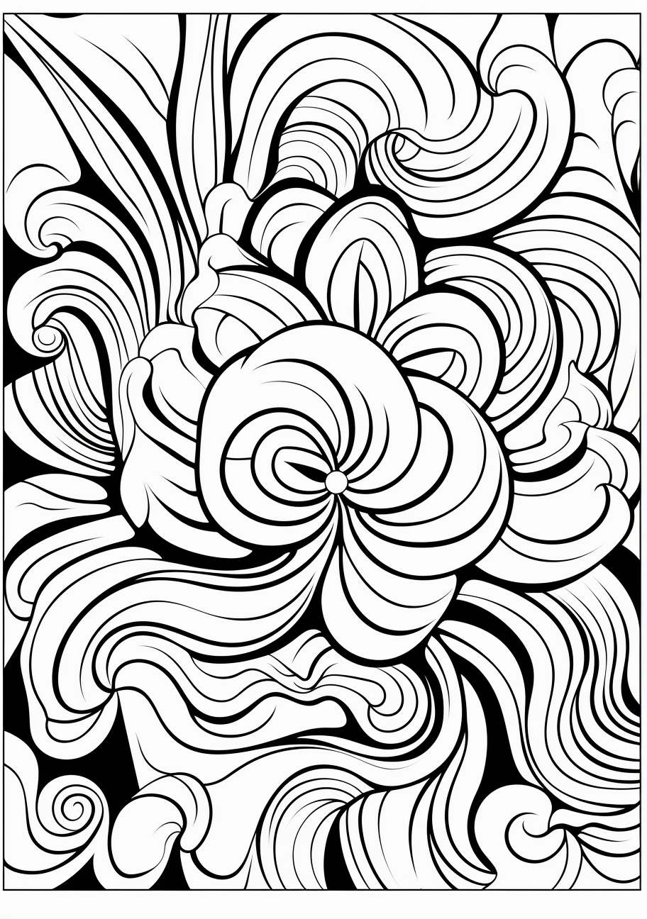Abstract swirls galore