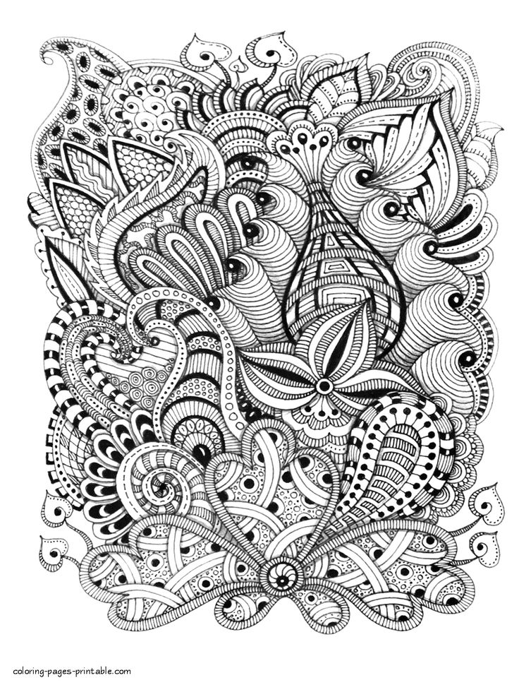 Difficult abstract coloring pages abstract coloring pages coloring pages adult coloring books printables