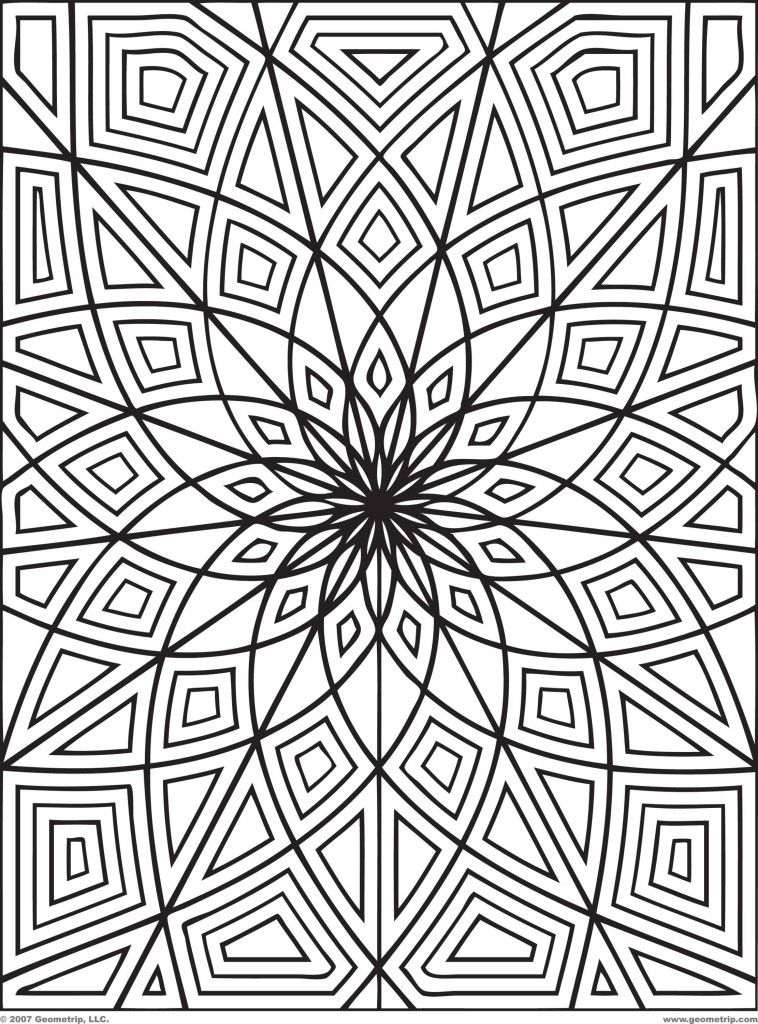 Coloring pages abstract coloring free printable