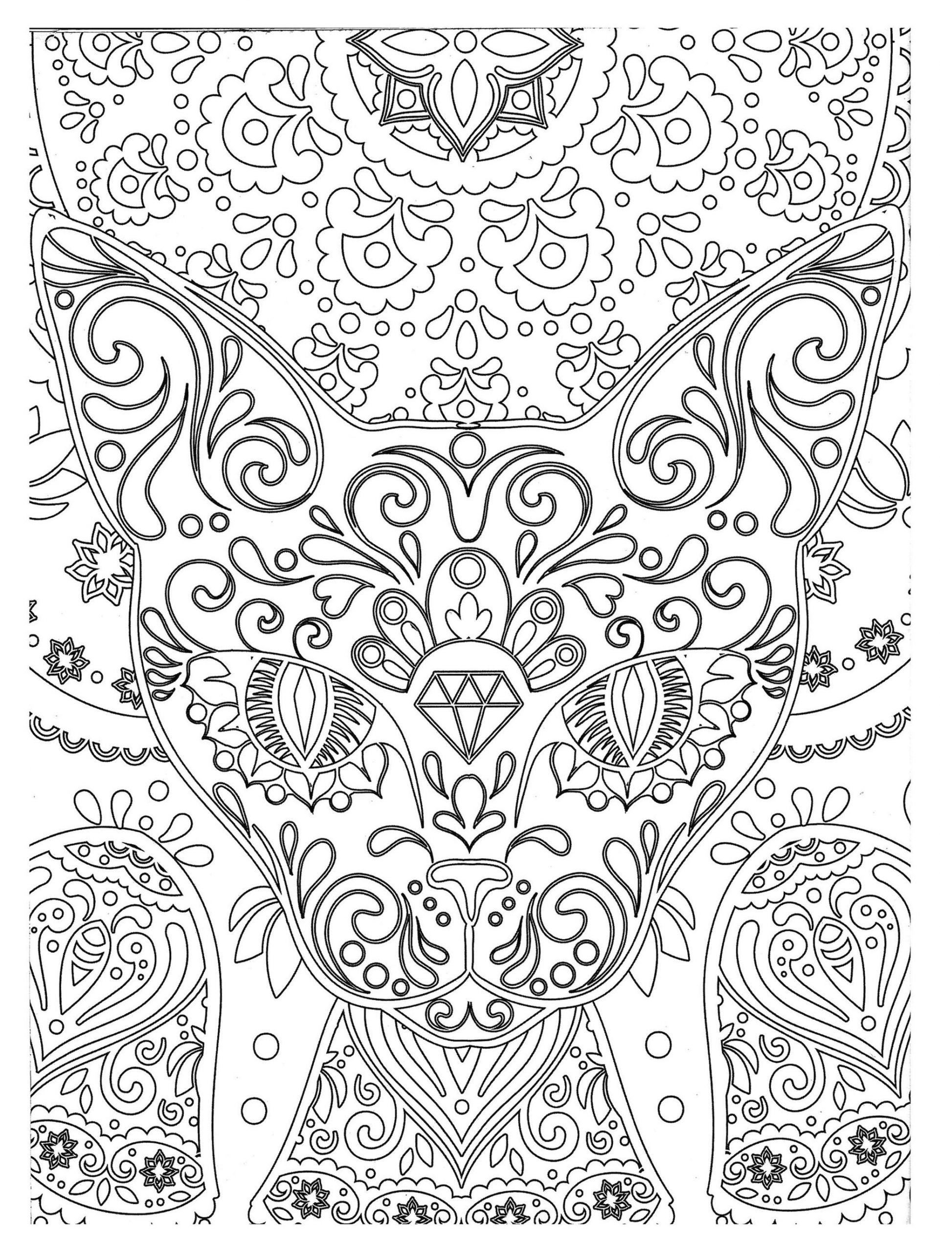 Free printable adult coloring pages abstract