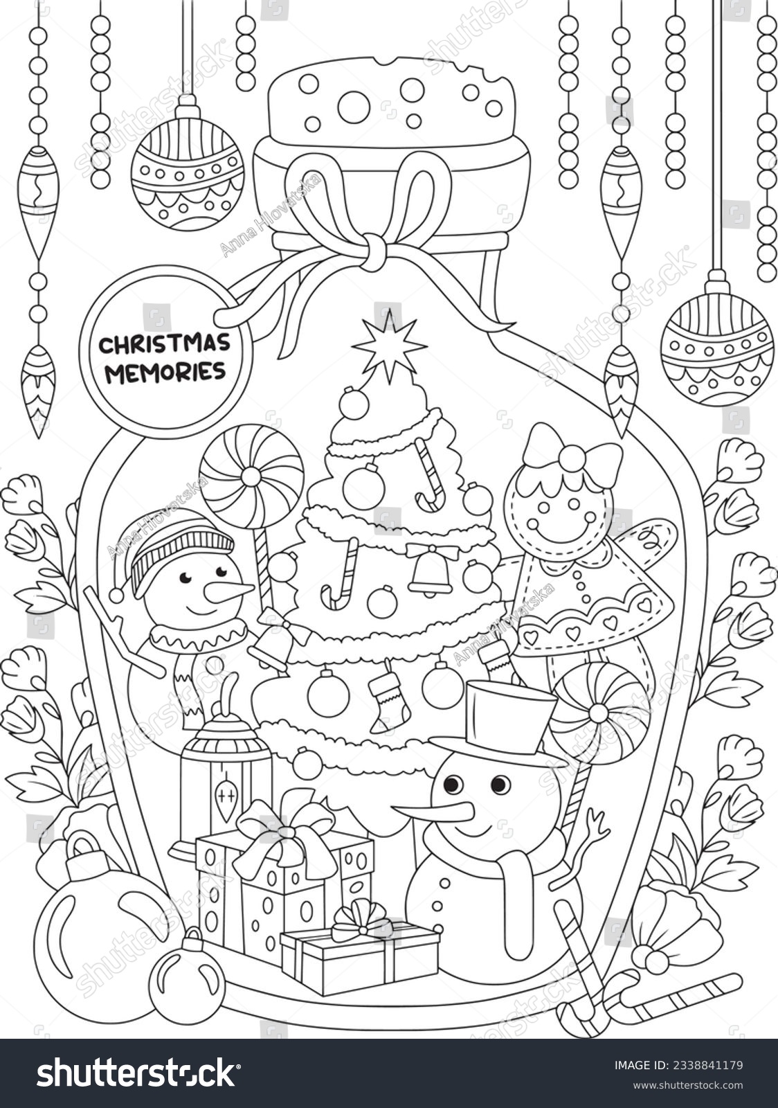 Thousand christmas adult coloring pages royalty